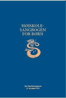 Højskolesangbogen for børn med guldtryk 